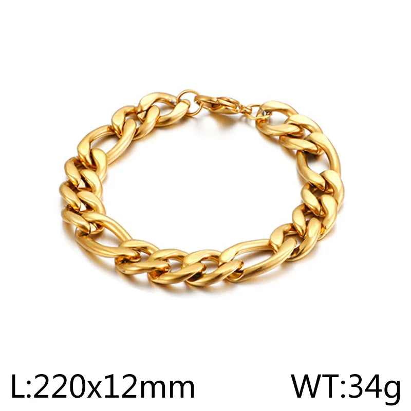 Wholesale Jewelry Simple Style Geometric Solid Color Titanium Steel 18K Gold Plated Polishing Plating Jewelry Set