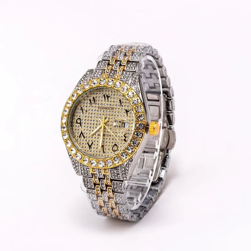 Business Solid Color Single Folding Buckle Quartz Women's Watches