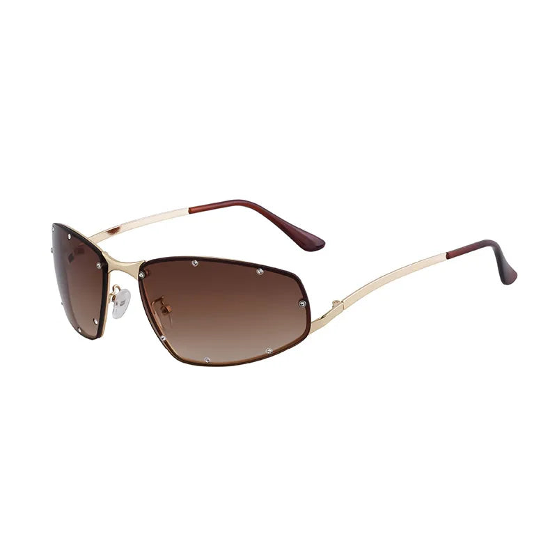 Vacation Solid Color Tinted Lenses Square Full Frame Men's Sunglasses