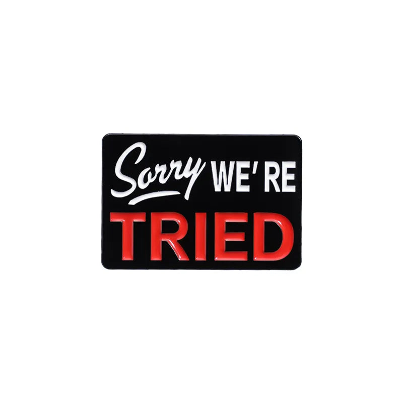 Simple Style Classic Style Letter Alloy Stamping Stoving Varnish Plating Kid'S Unisex Brooches