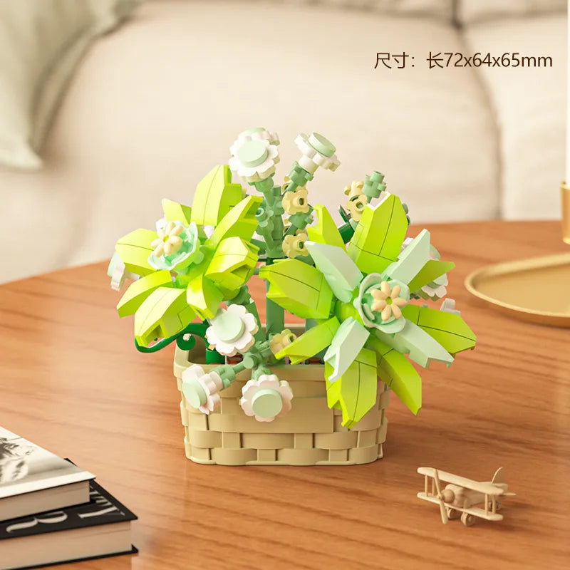 Kids(7-16Years) Children Unisex Flower ABS Building Toys Learning & Education Toys