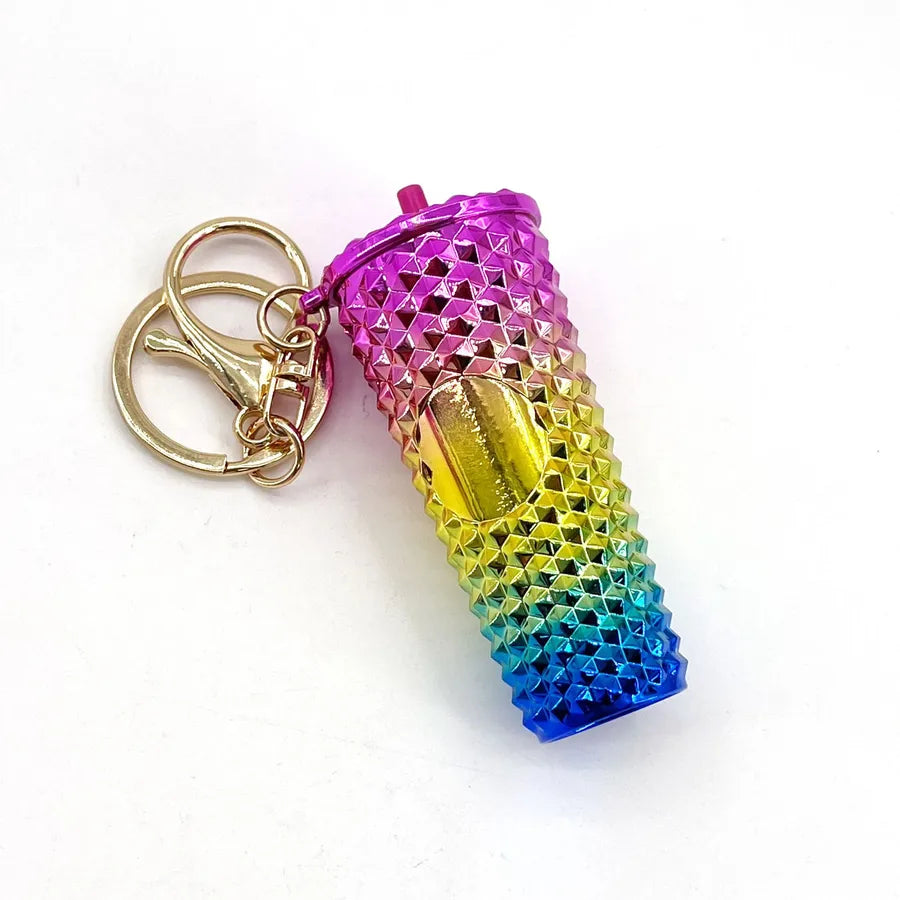 Simple Style Colorful Plastic Unisex Keychain
