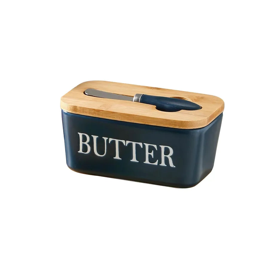 Simple Style Letter Solid Color Porcelain Storage Container Box