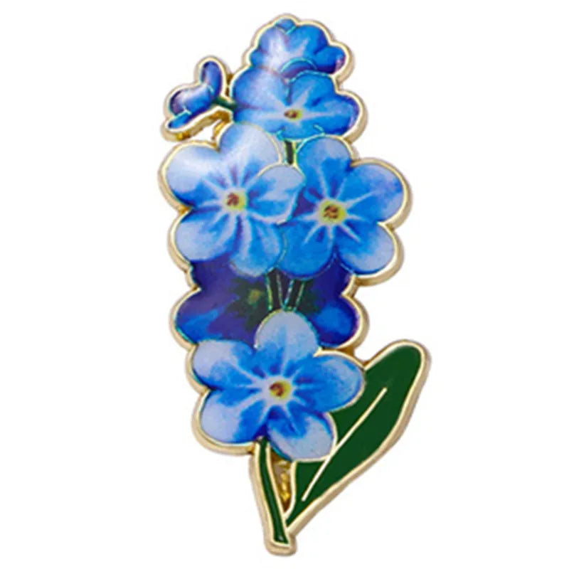 Casual Elegant Lady Flower Alloy Stoving Varnish Plating Unisex Brooches