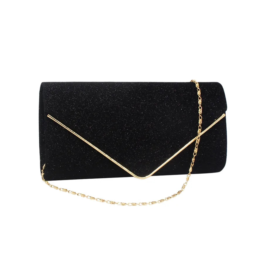 women's all seasons pu leather elegant clutch bag