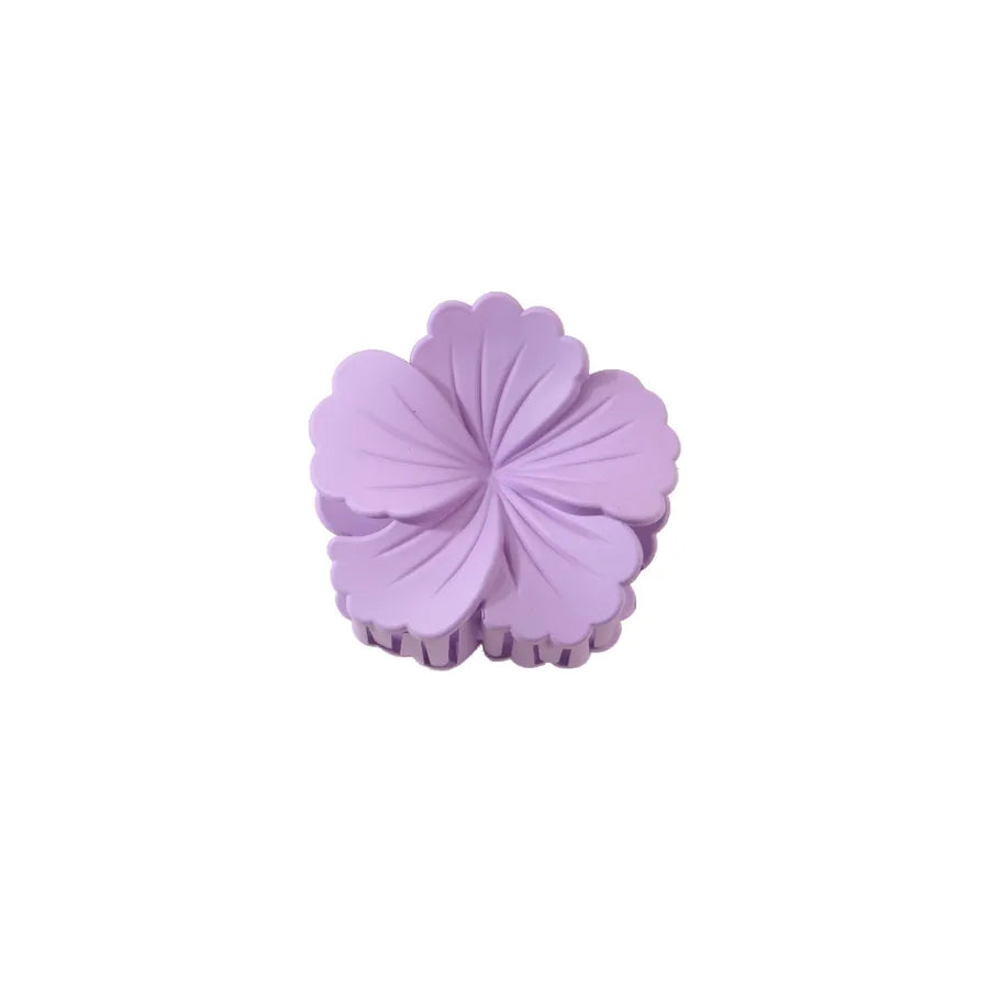 Sweet Women's Plumeria Plastic Stoving Varnish Hair Claws