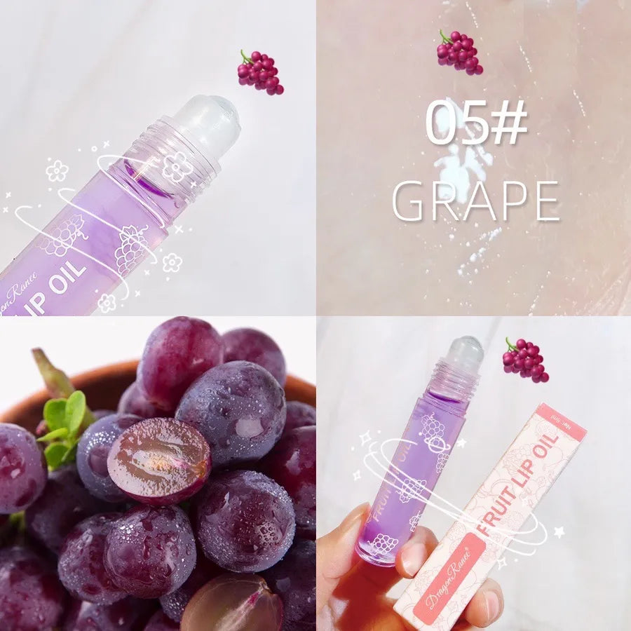 fashion letter plastic lip balm