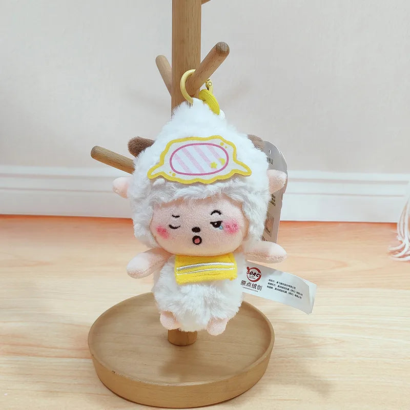 Genuine Pleasant Goat plush toy beautiful sheep doll lazy sheep pillow gift leg clip doll children's toy