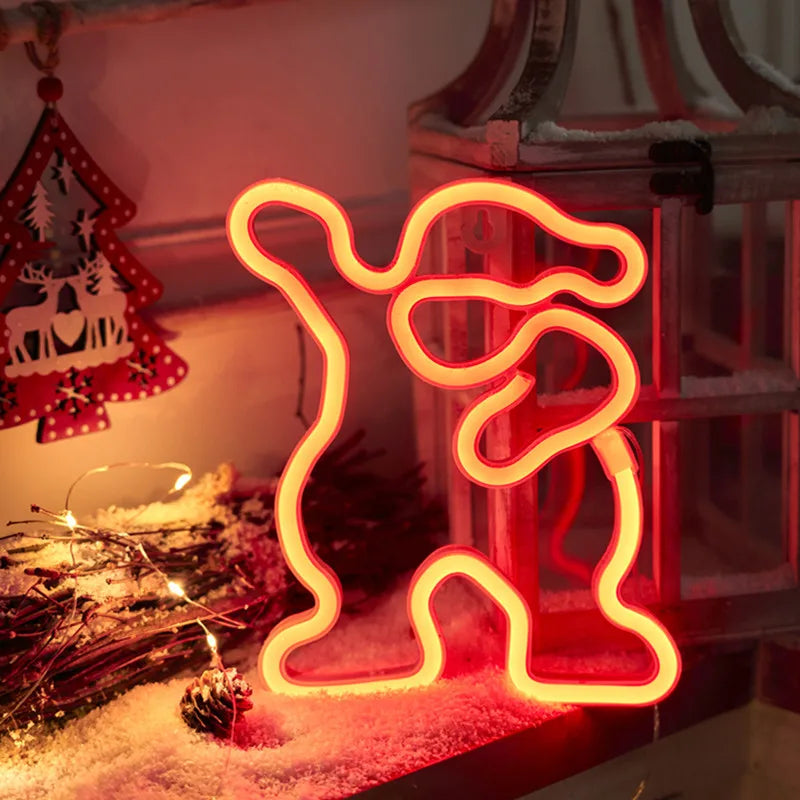 casual letter dolphin rocket pc indoor night lights