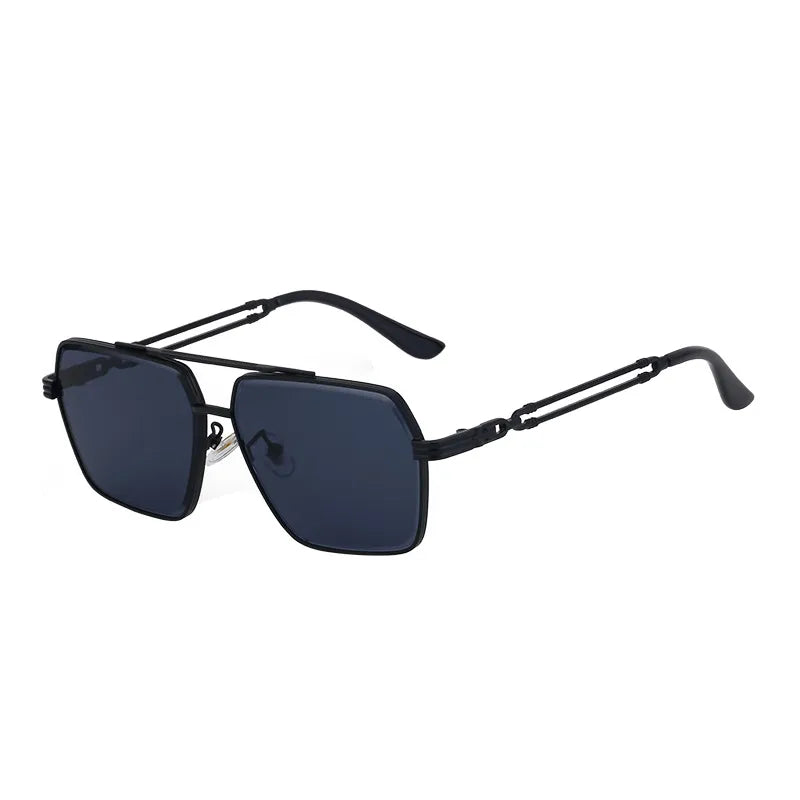 Classic Style Square Pc Square Full Frame Men's Sunglasses