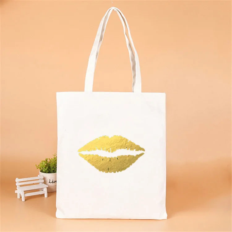 letter linen party gift bags