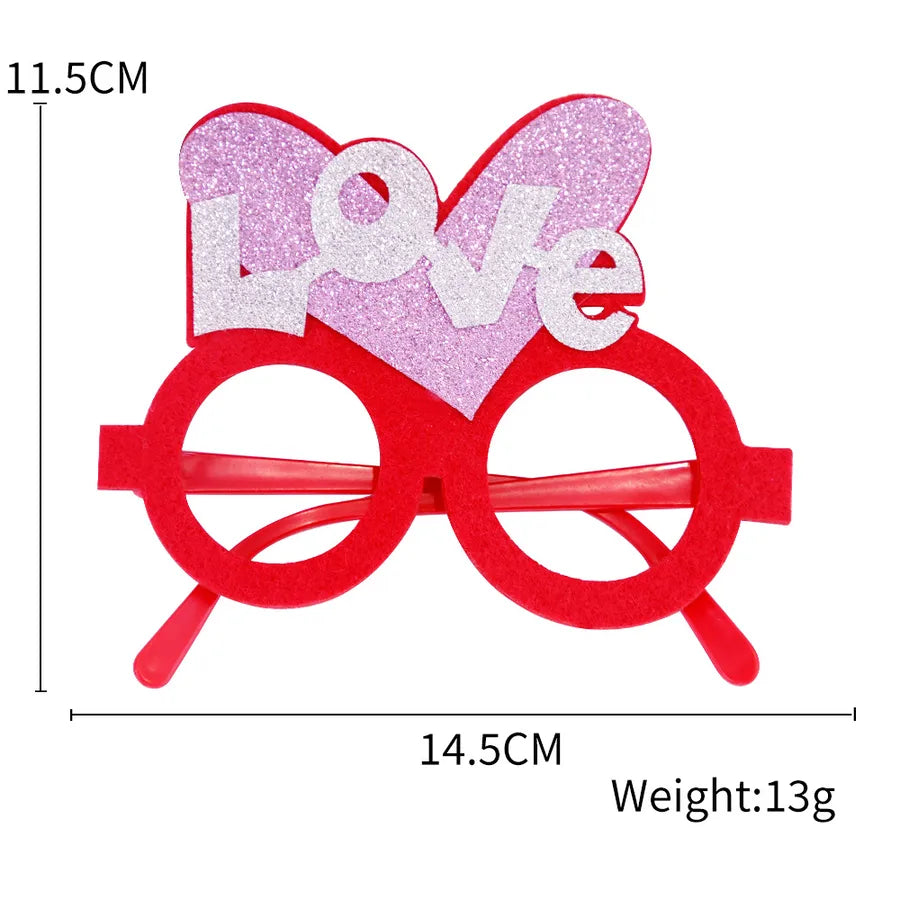 valentine's day geometric cloth party costume props