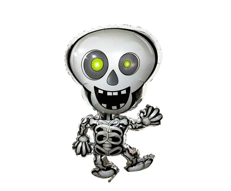 Halloween Pumpkin Bat Skull Aluminum Film Party Balloons Party Supplies Balloons
