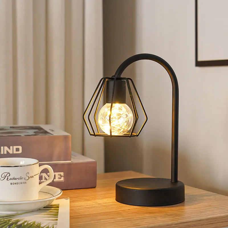 Simple Style Artistic Geometric Iron Indoor Party Night Lights