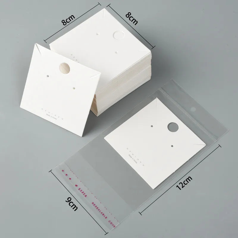 basic letter solid color paper printing jewelry accessories 1 piece