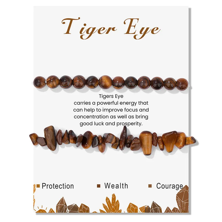 Elegant Geometric natural stone Crystal Bracelets In Bulk