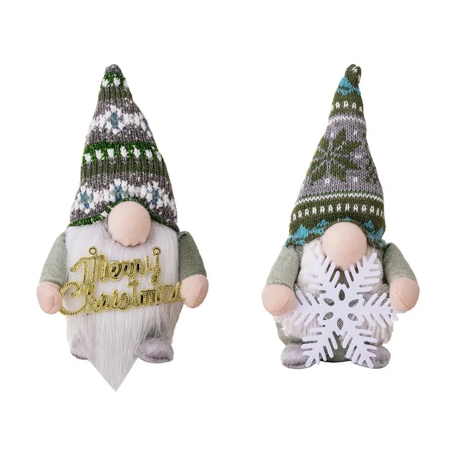 Christmas Cartoon Style Cute Snowflake Polyester Family Gathering Festival Ornaments