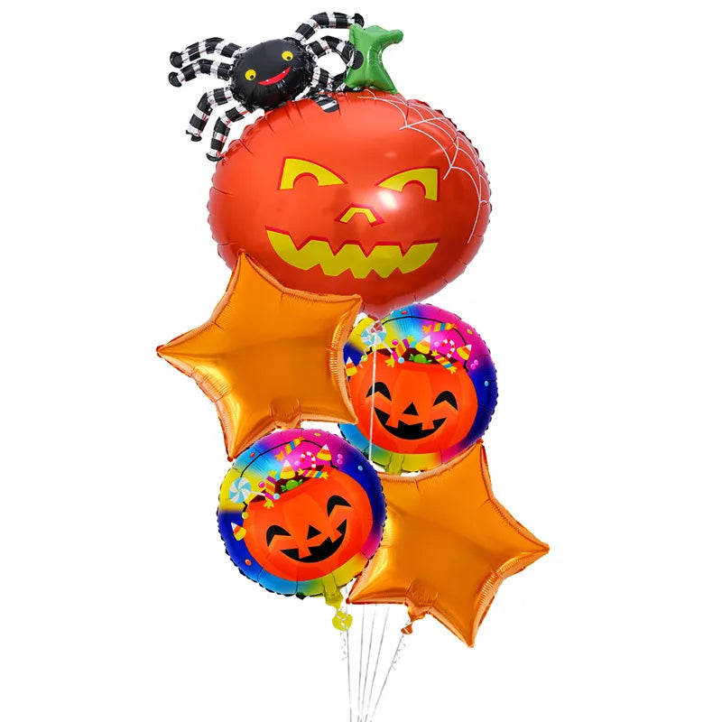 halloween geometric aluminum film party balloon