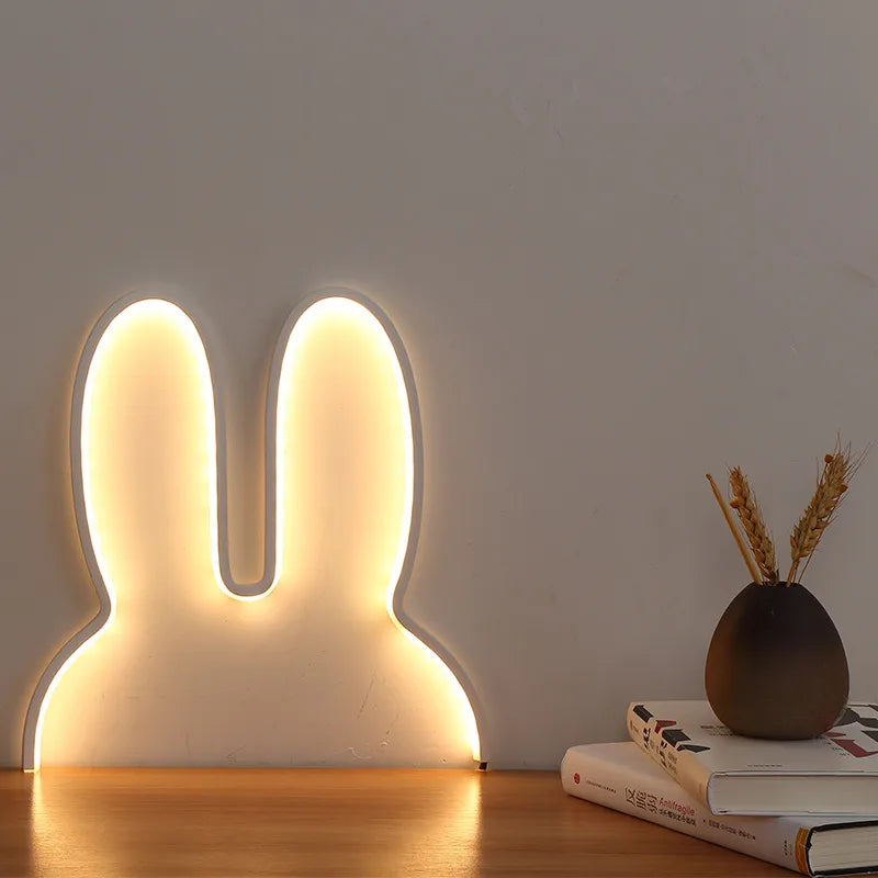 Modern Minimalist Style Night Light Led Circular Disk Cylindrical Stand Decorative Lamp For Bedroom Living Room