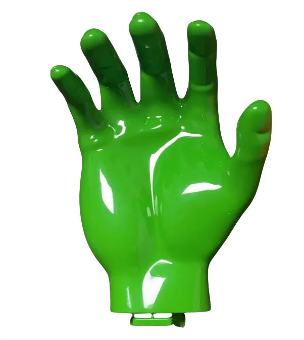 retro hand solid color resin hooks 1 piece