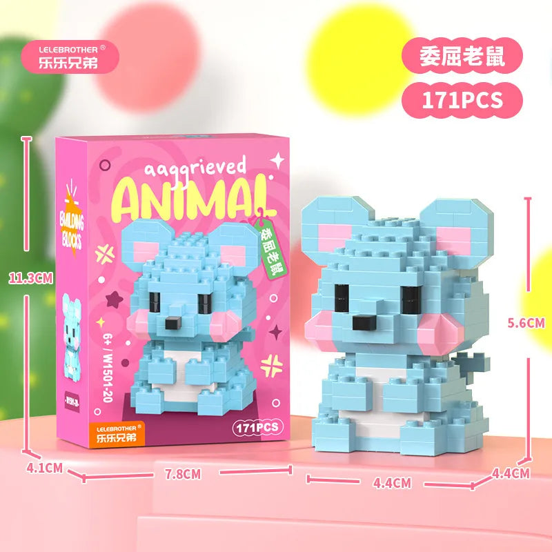 Kids(7-16Years) Children Unisex Animal ABS Building Toys Learning & Education Toys