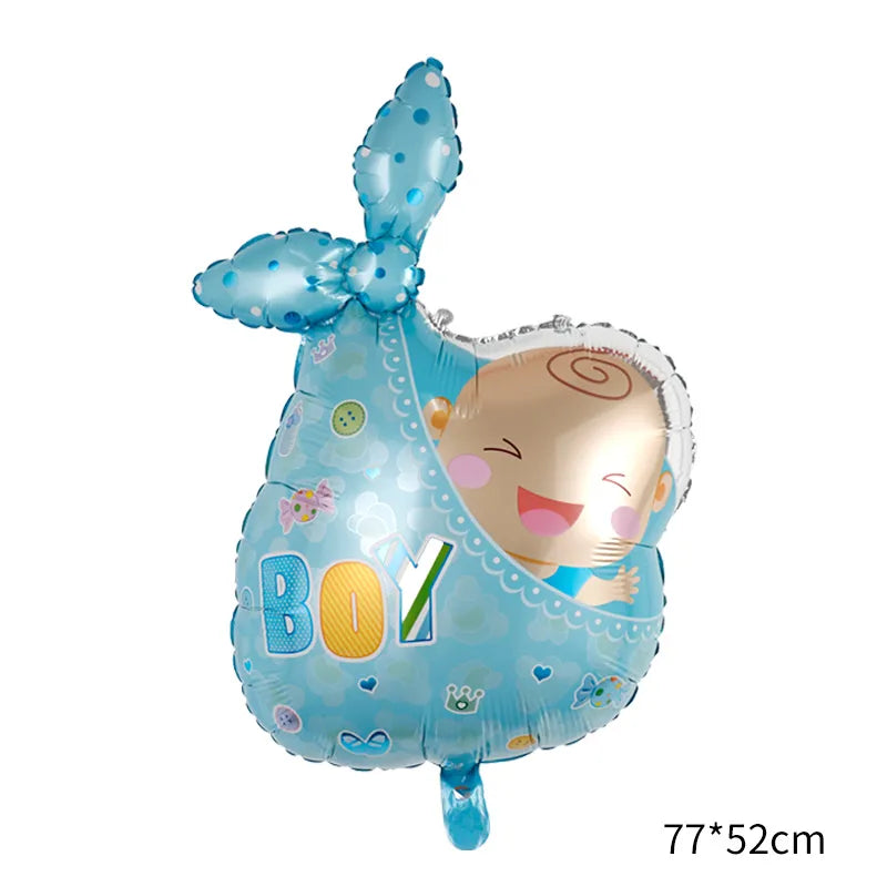 Birthday Cute Human Aluminum Film Party Festival Balloons