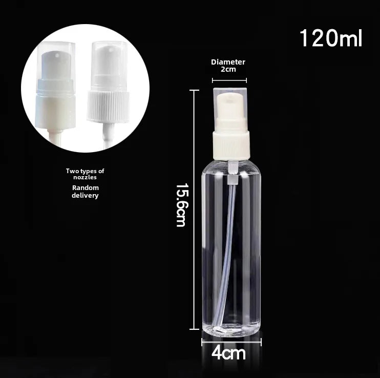 PET Lotion Cosmetic Bottle Toner Hand Sanitizer Bottled Travel Set Press Pump Transparent Facial Cleanser Bottle