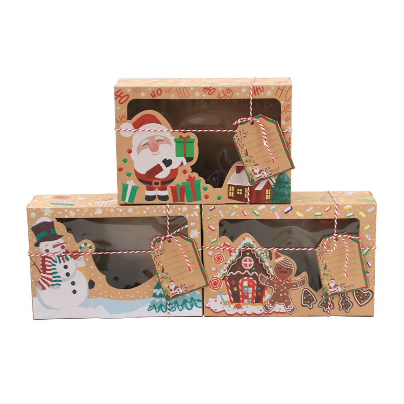 Christmas Cute Cartoon Party Gift Wrapping Supplies