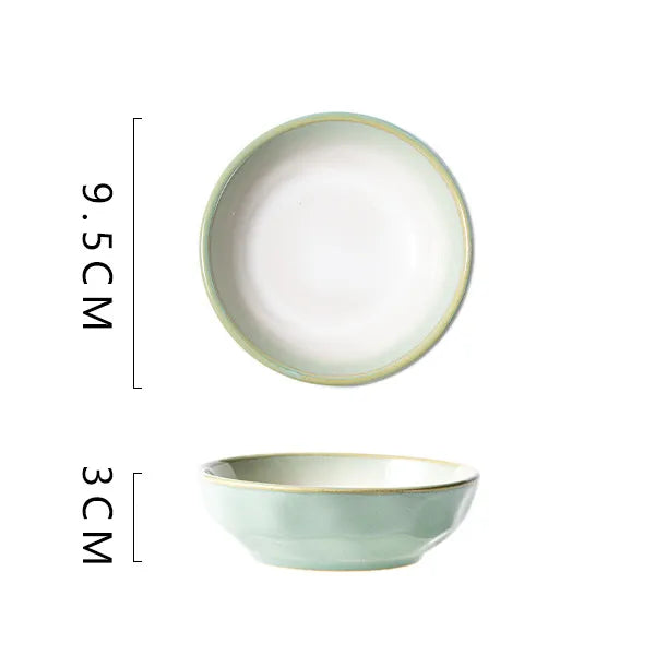 Classical Flower ceramics Tableware 1 Piece