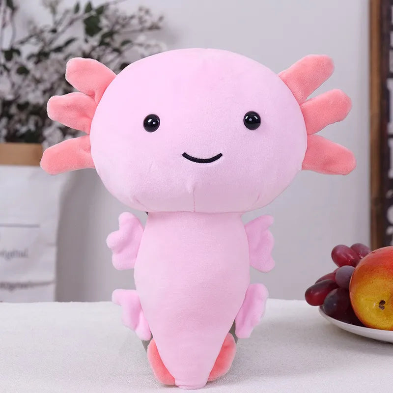 direct   salamander doll plush toy Axoiotl hexagonal dinosaur doll spot