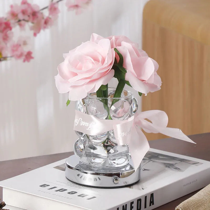 Romantic Rose Planet Glass Lighting Accessories