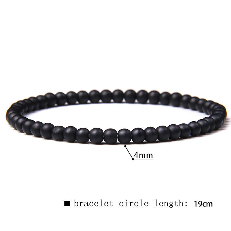 Simple Style Geometric natural stone Bracelets In Bulk