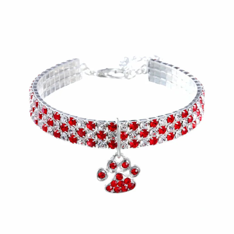 simple style classic style alloy plaid diamond pet collar