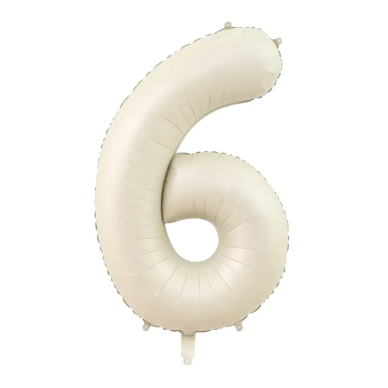 birthday number aluminum film party balloons 1 piece