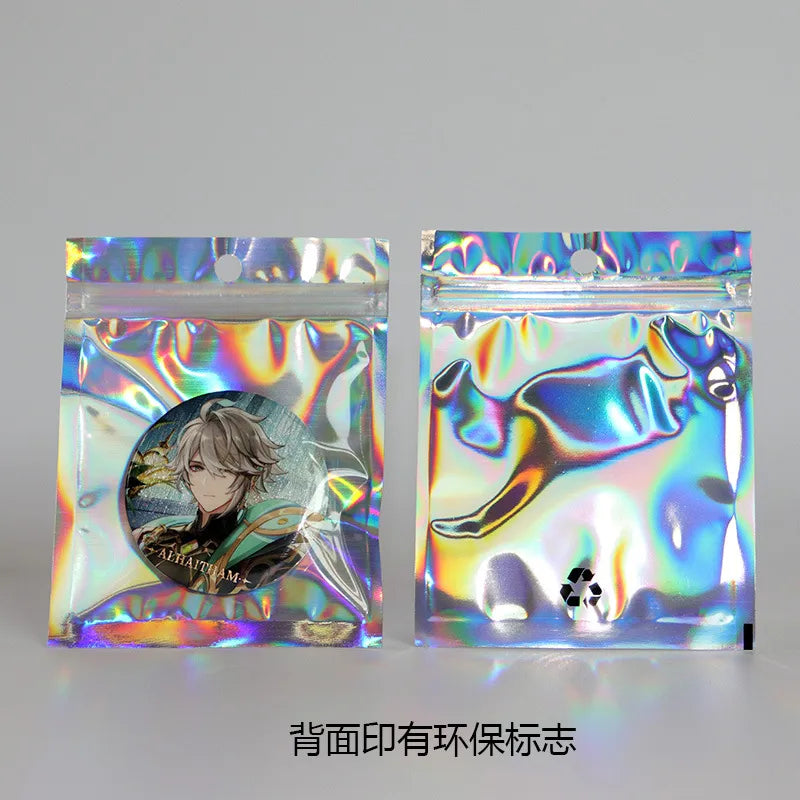 simple style solid color plastic storage bag