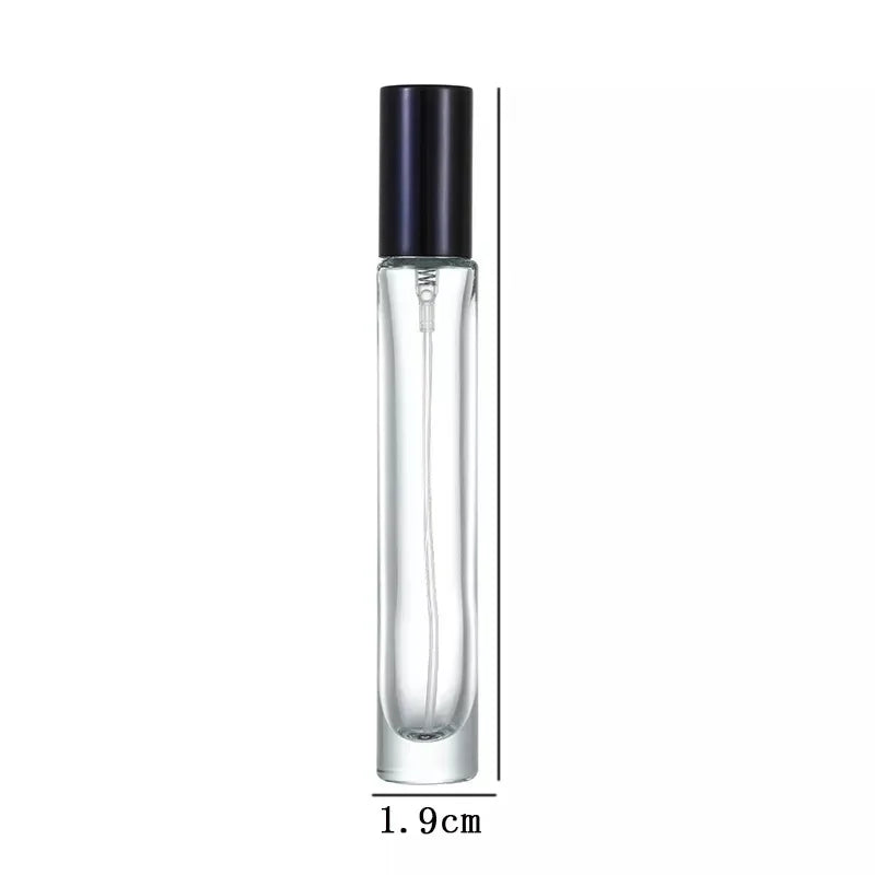 10ml perfume packaging bottle travel portable glass spray empty bottle high-grade fine small sample bottle packaging artifact