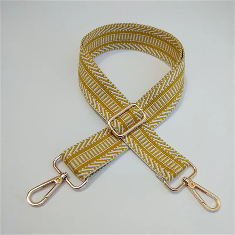 all seasons polyester stripe sling strap bag accessories