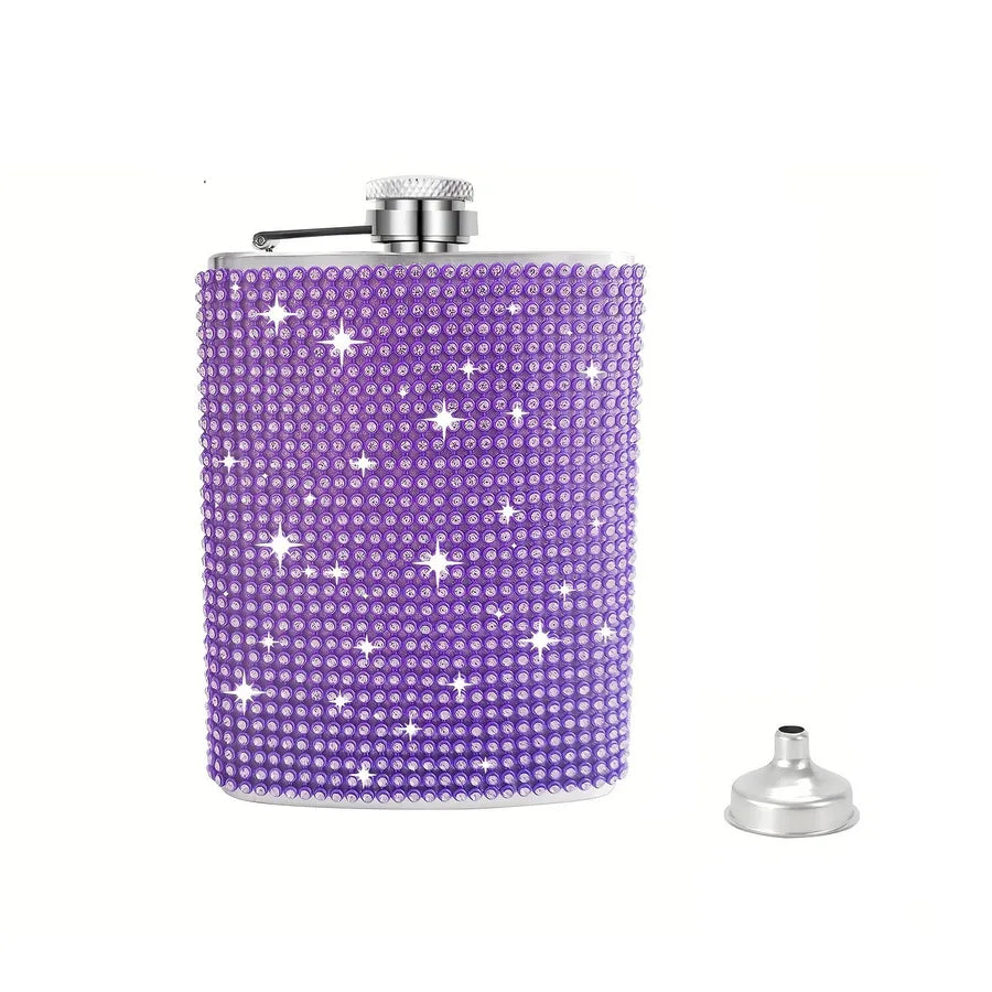 Elegant Solid Color 304 Stainless Steel Water Bottles 1 Piece