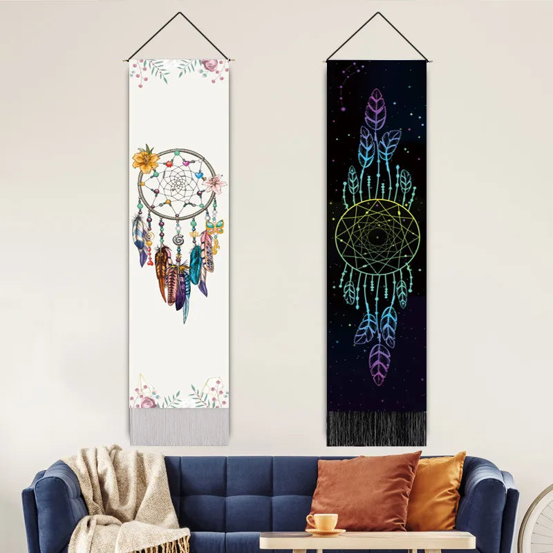 Nordic Style IG Style Dreamcatcher cotton and linen Tapestry Wall Art