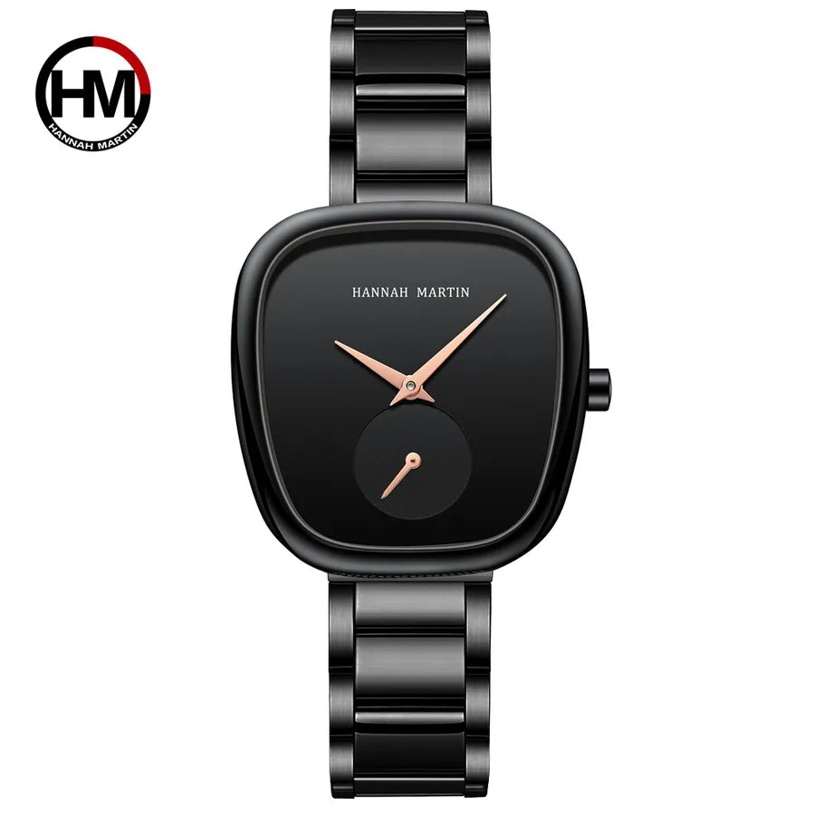 fashion round jewelry buckle quartz women's watches