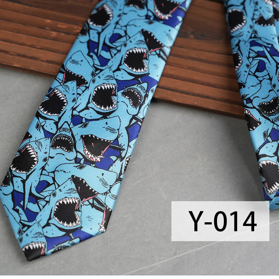 Casual Geometric Plant Arrow Polyester Yarn Men's Tie