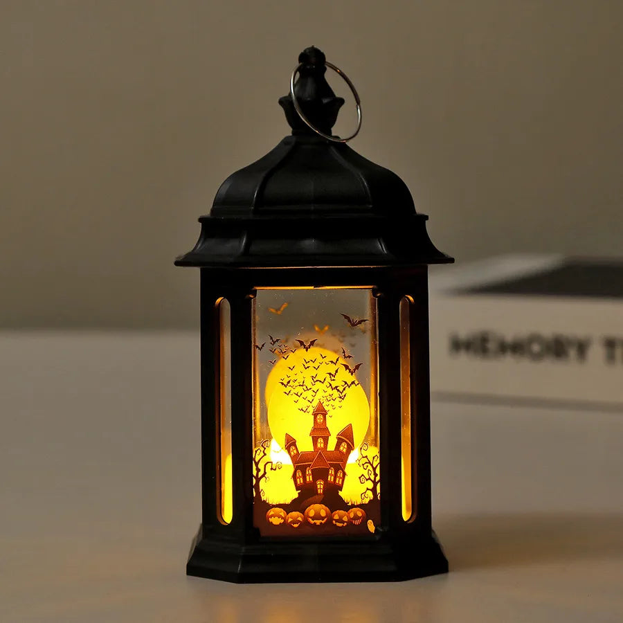 Halloween Decoration Lantern Atmosphere Decoration Props Plastic Classical Simplicity Style Holiday Theme Ornaments Accessories