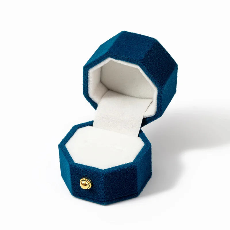 1 Piece Flannel Elegant Simple Style Holiday Banquet Daily Solid Color Jewelry Boxes