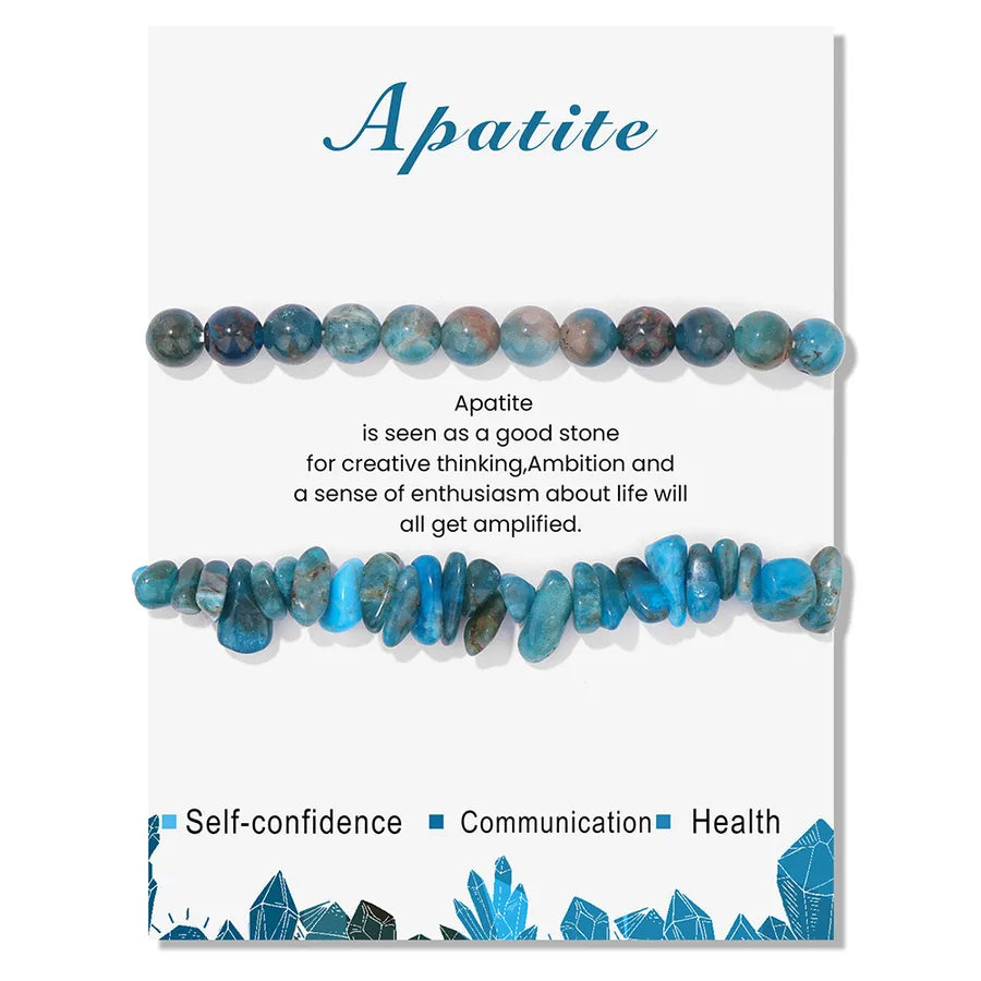 Elegant Geometric natural stone Crystal Bracelets In Bulk