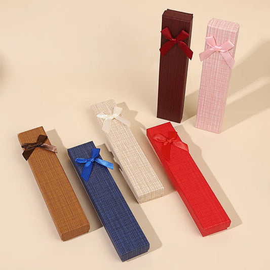 1 Piece Paper Classic Style Daily Solid Color Jewelry Boxes