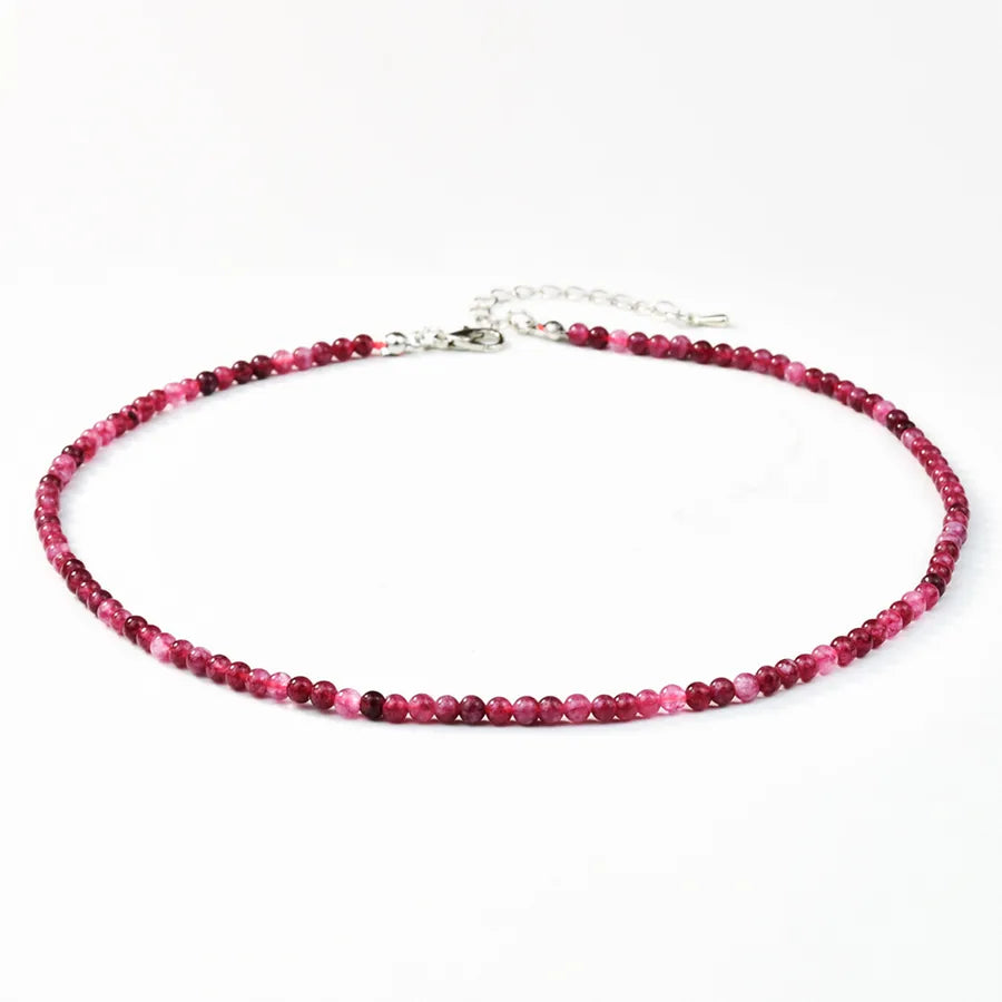 Simple Style Geometric natural stone Necklace In Bulk