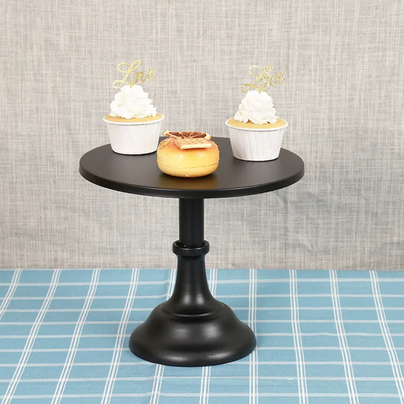 Nordic Style Solid Color Iron Daily Party Cake stand