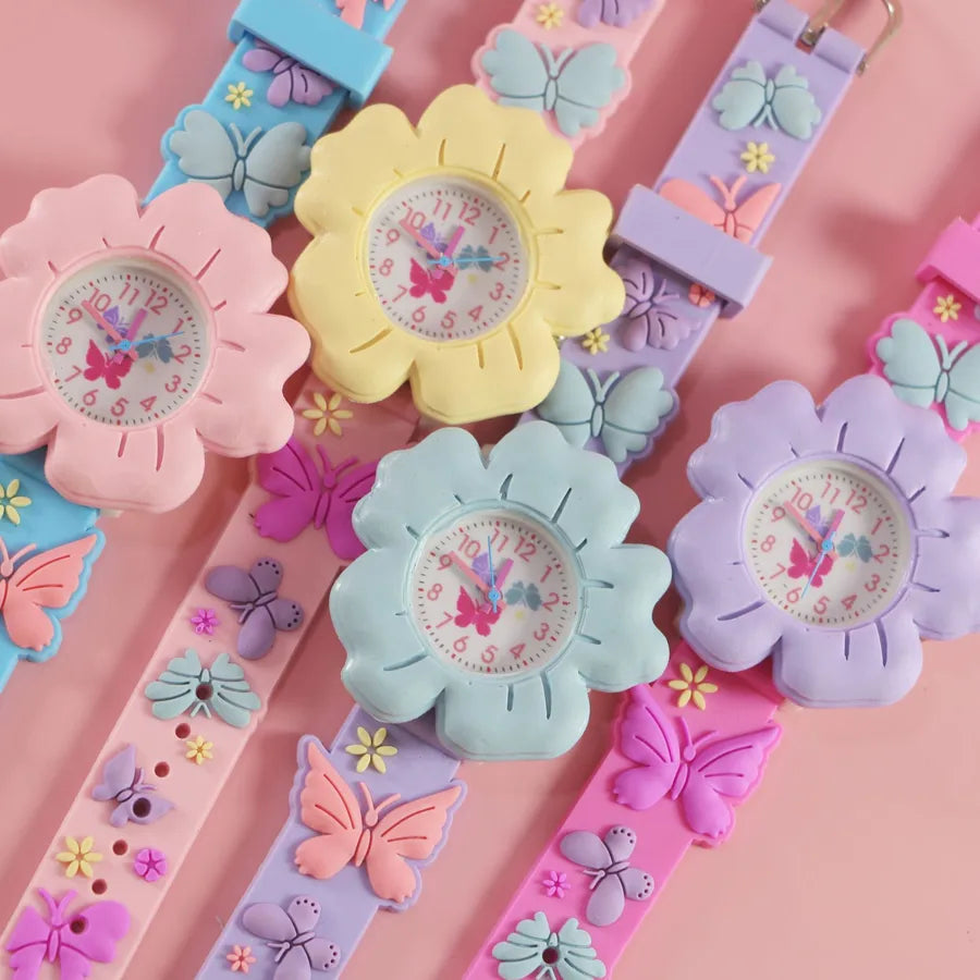 Manufacturers supply new creative children's watches kindergarten primary school students cartoon veneer watches cartoon watch wholesale