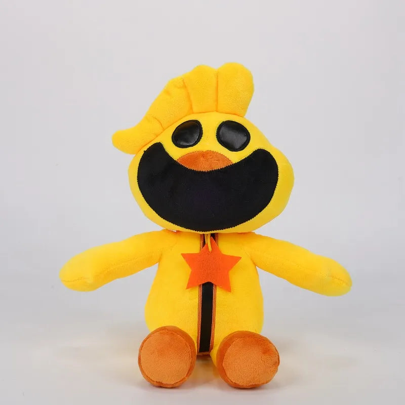 new product smiling critters horror smile animal series doll pink pig plush toy