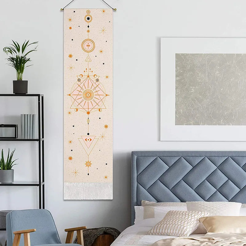 Casual Vacation Landscape Polyester cotton Hanging Ornaments Wall Art